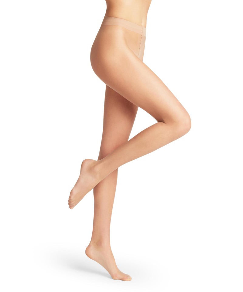 FALKE Women's Shelina 12 Denier Tights, Glossy Finish, Narrow Waistband, Ultra-Sheer Fine Transparent, Nylon, Beige (Golden 4699), XL, 1 Pair - Image 5